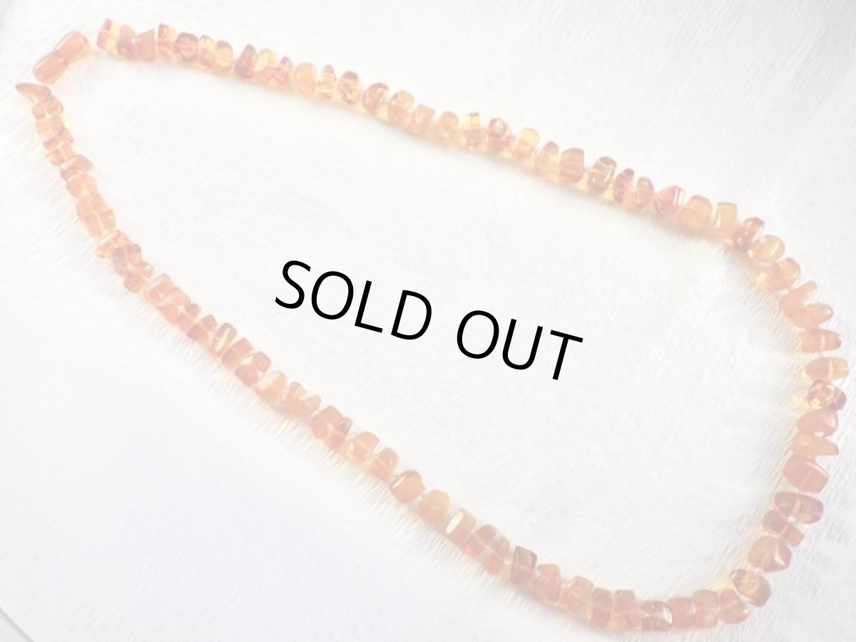 画像2: バルティックアンバーネックレスF (2)