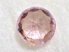 画像2: ピンクフローライトカット石　1.2ct (2)