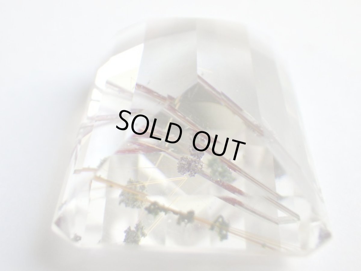 画像5: レッドルチルクォーツカットＢ　57.9ct (5)