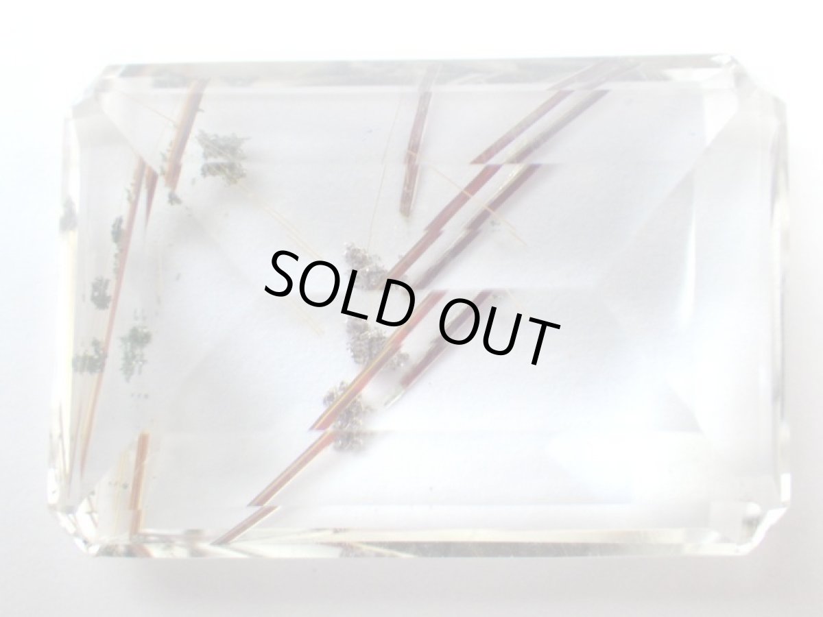 画像3: レッドルチルクォーツカットＢ　57.9ct (3)