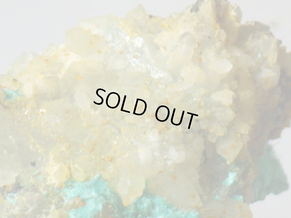 画像5: 水亜鉛銅鉱／水晶Ｂ (5)