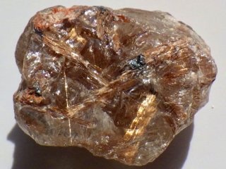 ブラジル産ルチル入り水晶 - セルフクリエイション