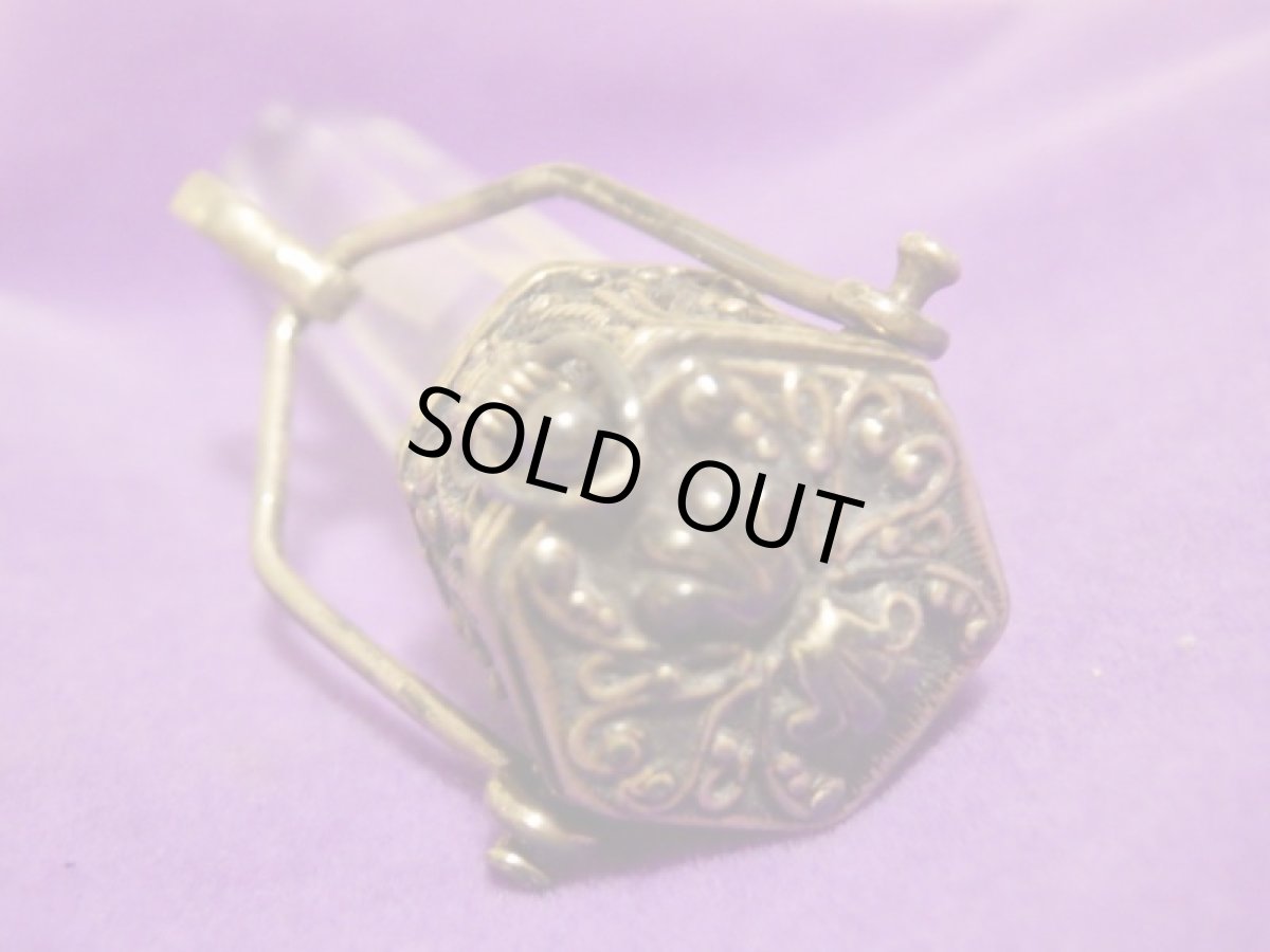 画像2: 925SV水晶ロケットペンダント (2)