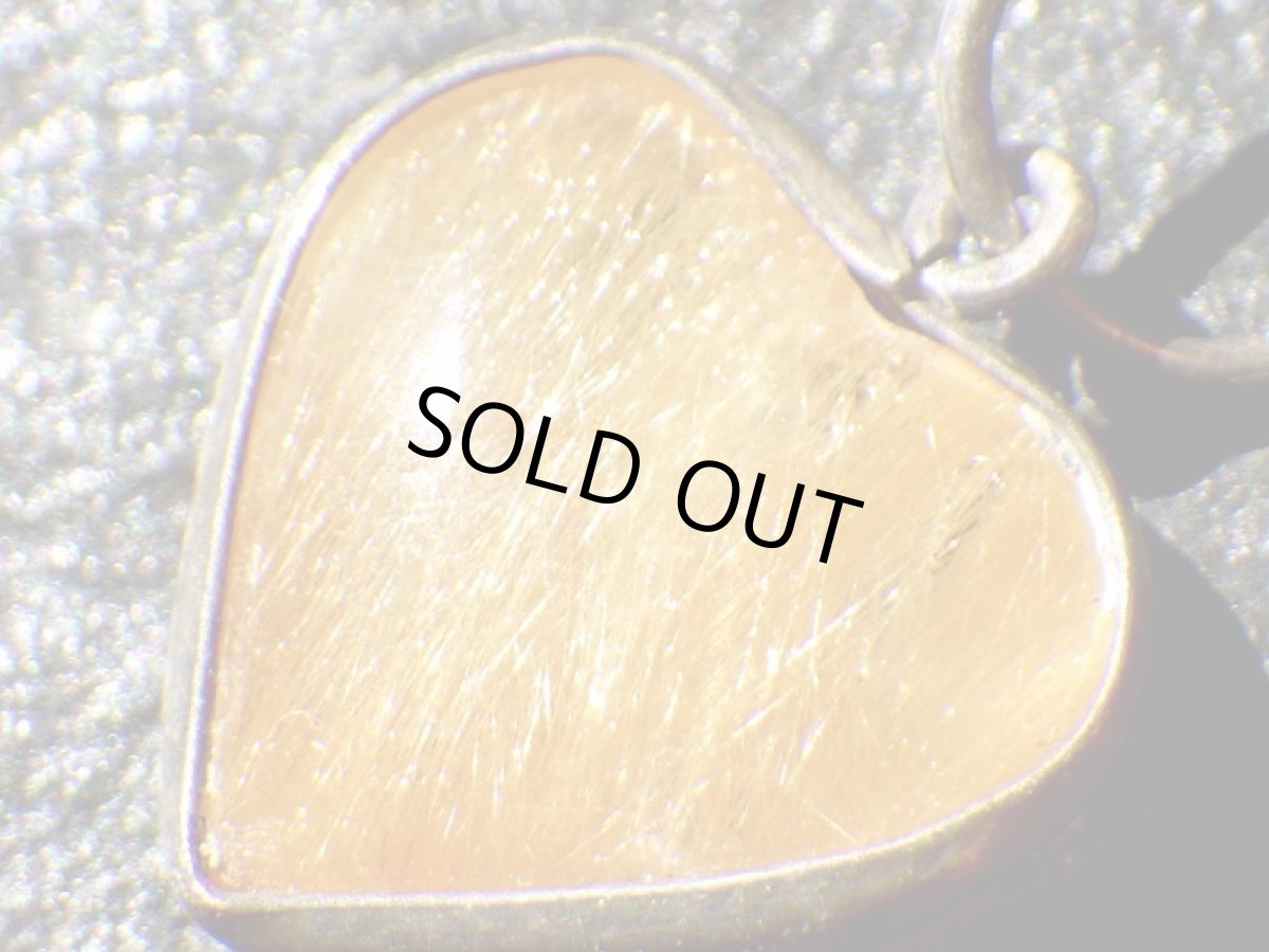 画像3: 925SVゴールデンルチルクォーツペンダントＡ (3)