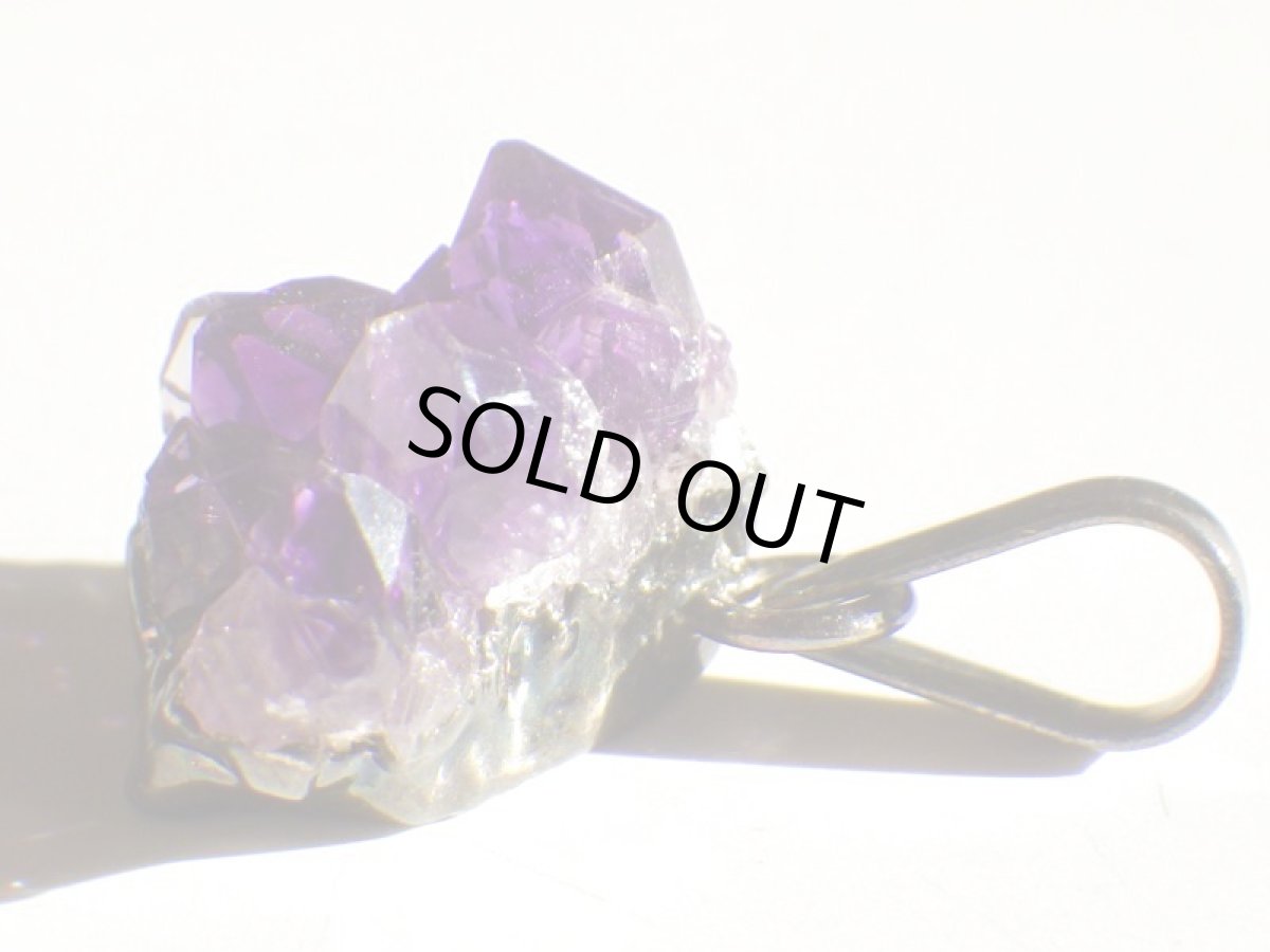 画像3: アメシストクラスターペンダントＡ (3)