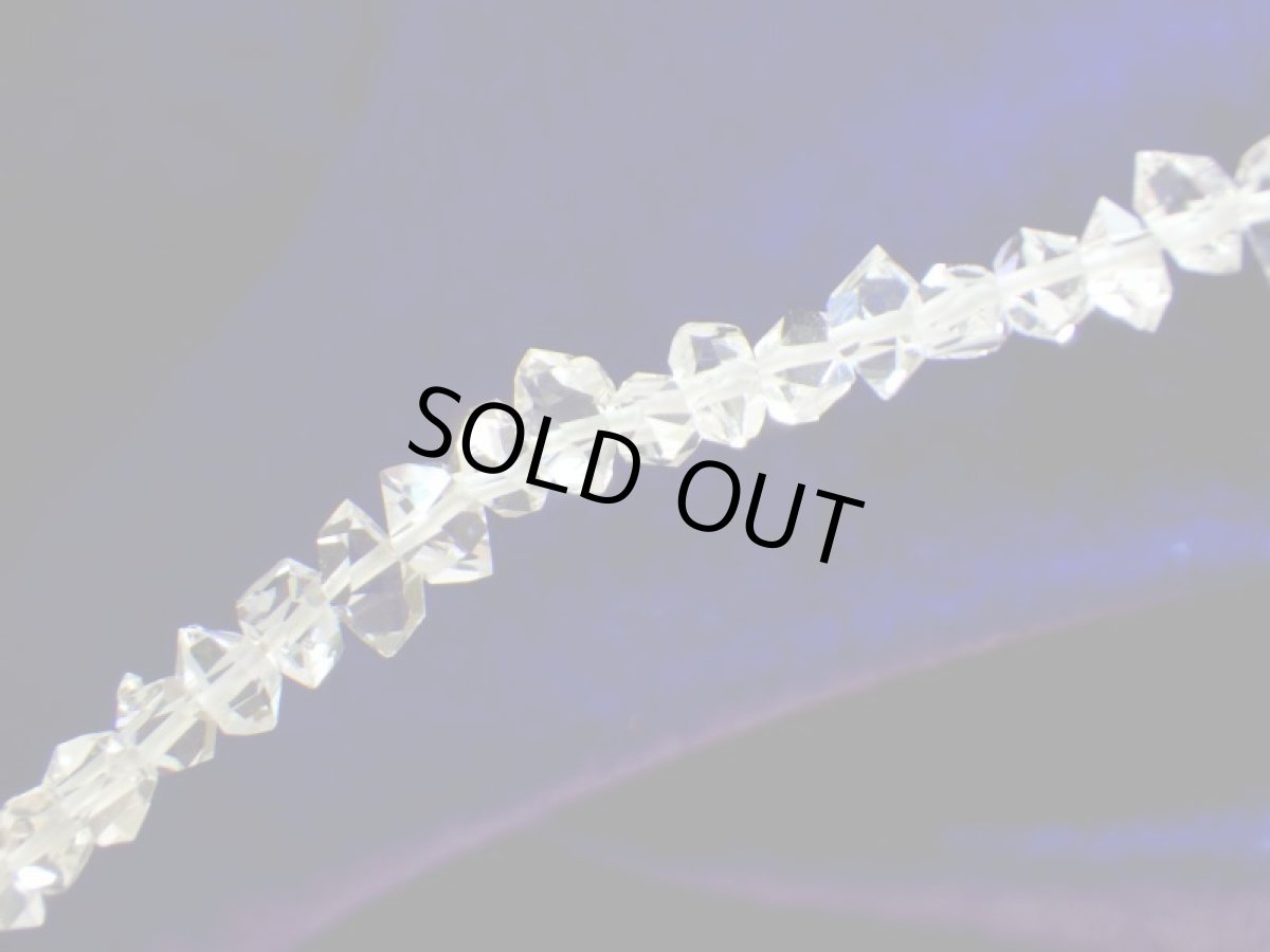 画像4: K14GFハーキマーダイヤモンドネックレス (4)