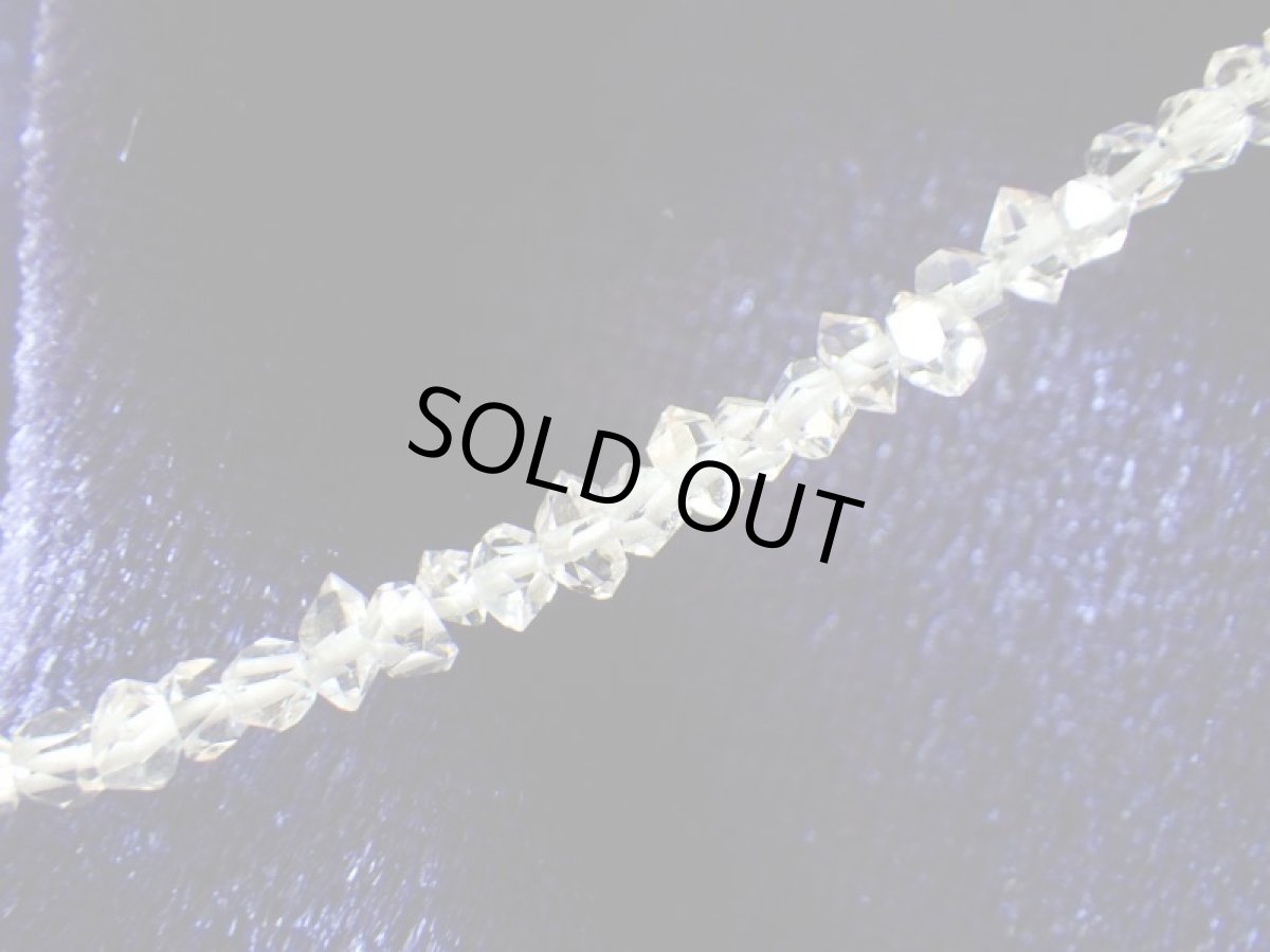 画像3: K14GFハーキマーダイヤモンドネックレス (3)