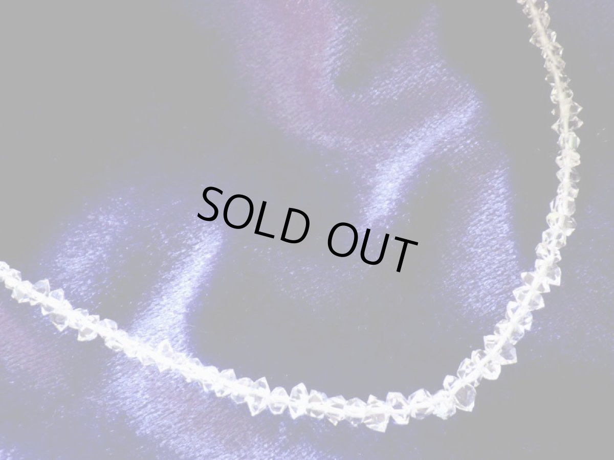 画像5: K14GFハーキマーダイヤモンドネックレス (5)