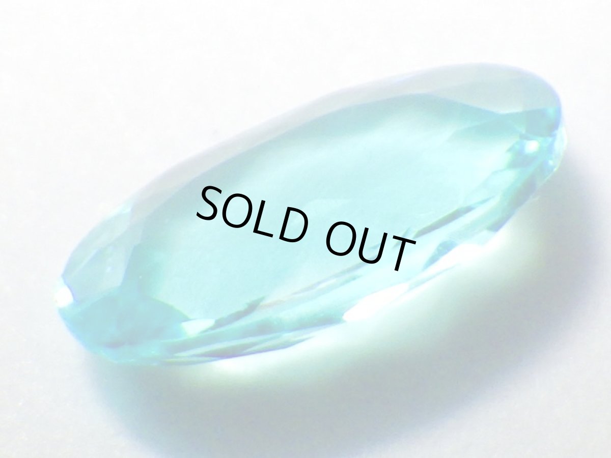 画像2: ブラジル産パライバトルマリンカット石　0.216ct (2)