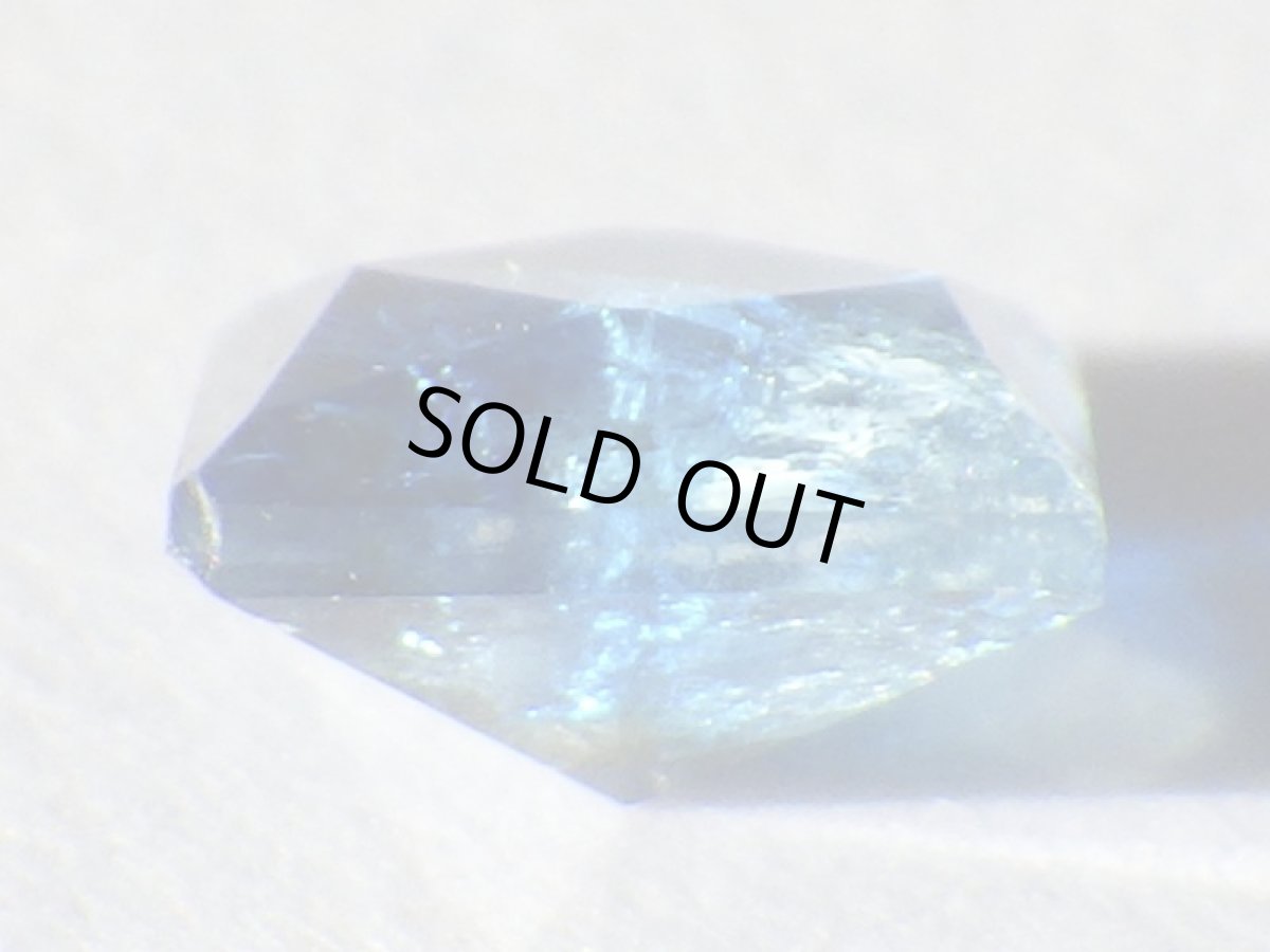 画像3: ジンバブエ産ユークレースカット石Ａ　0.2ct (3)