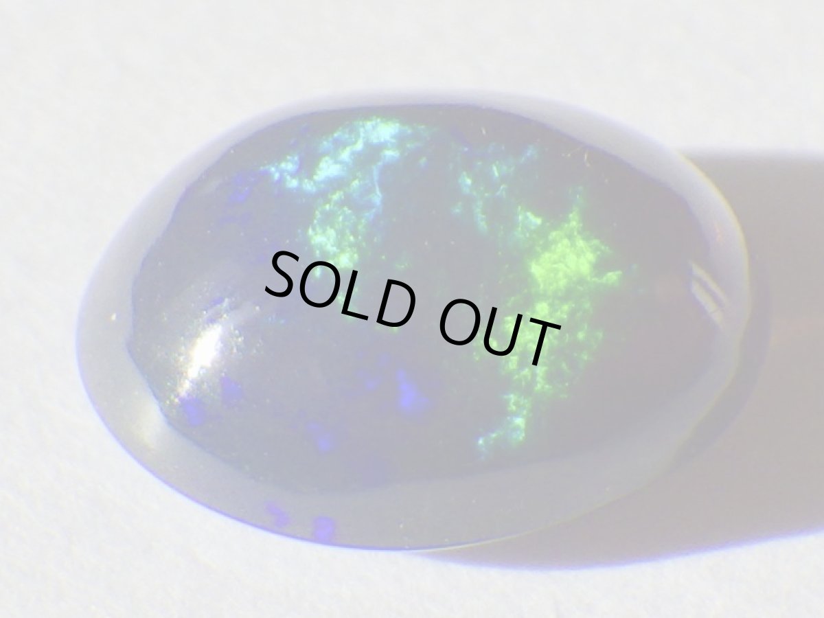 画像2: インドネシア産ブラックオパールカボッションC 1.2ct (2)