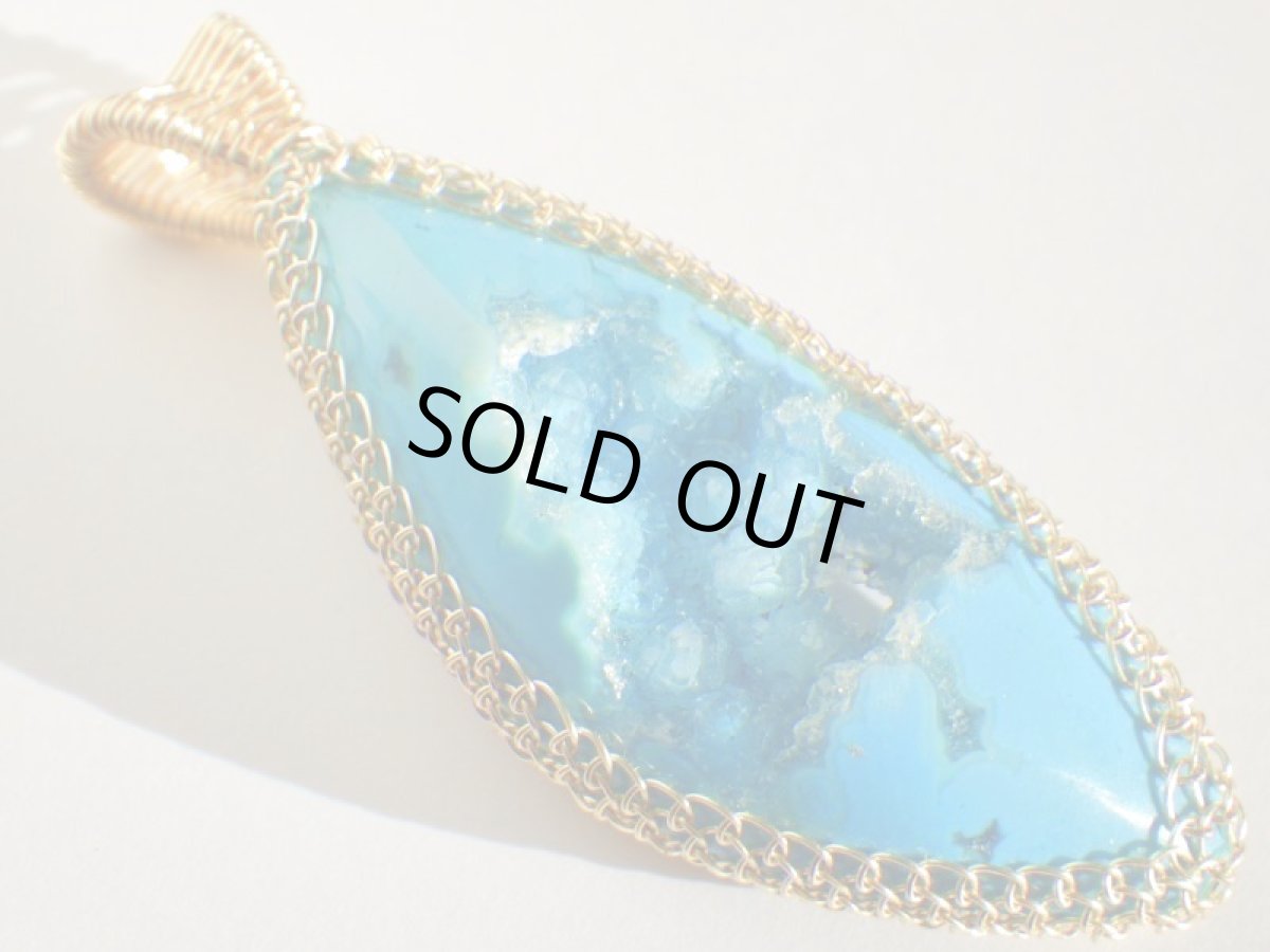 画像2: インドネシア産ジェムシリカペンダントＡ (2)