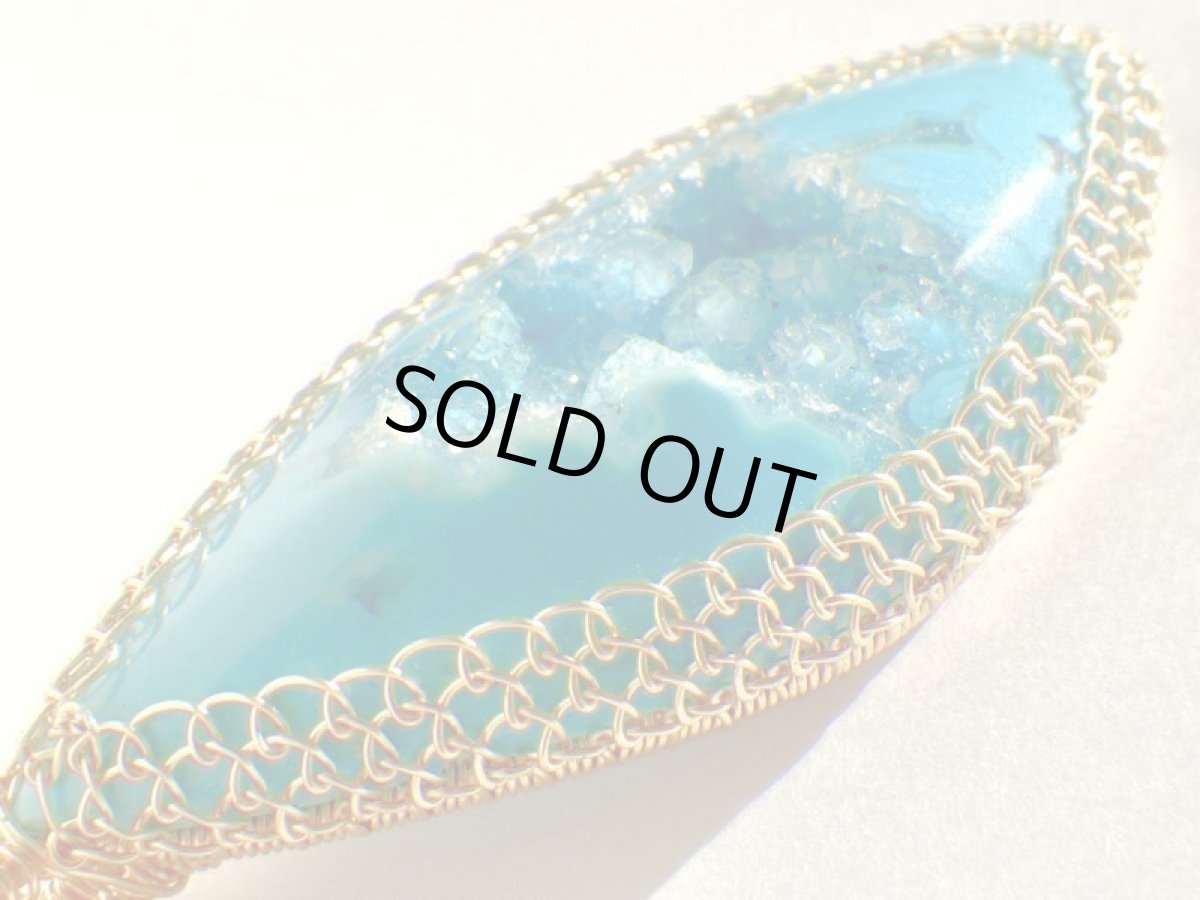 画像7: インドネシア産ジェムシリカペンダントＡ (7)