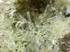 画像1: ブルガリア産水晶／クーク石／閃亜鉛鉱 (1)