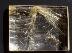 画像3: ブラジル産ルチルクォーツプレートカットＡ　63.8ct (3)