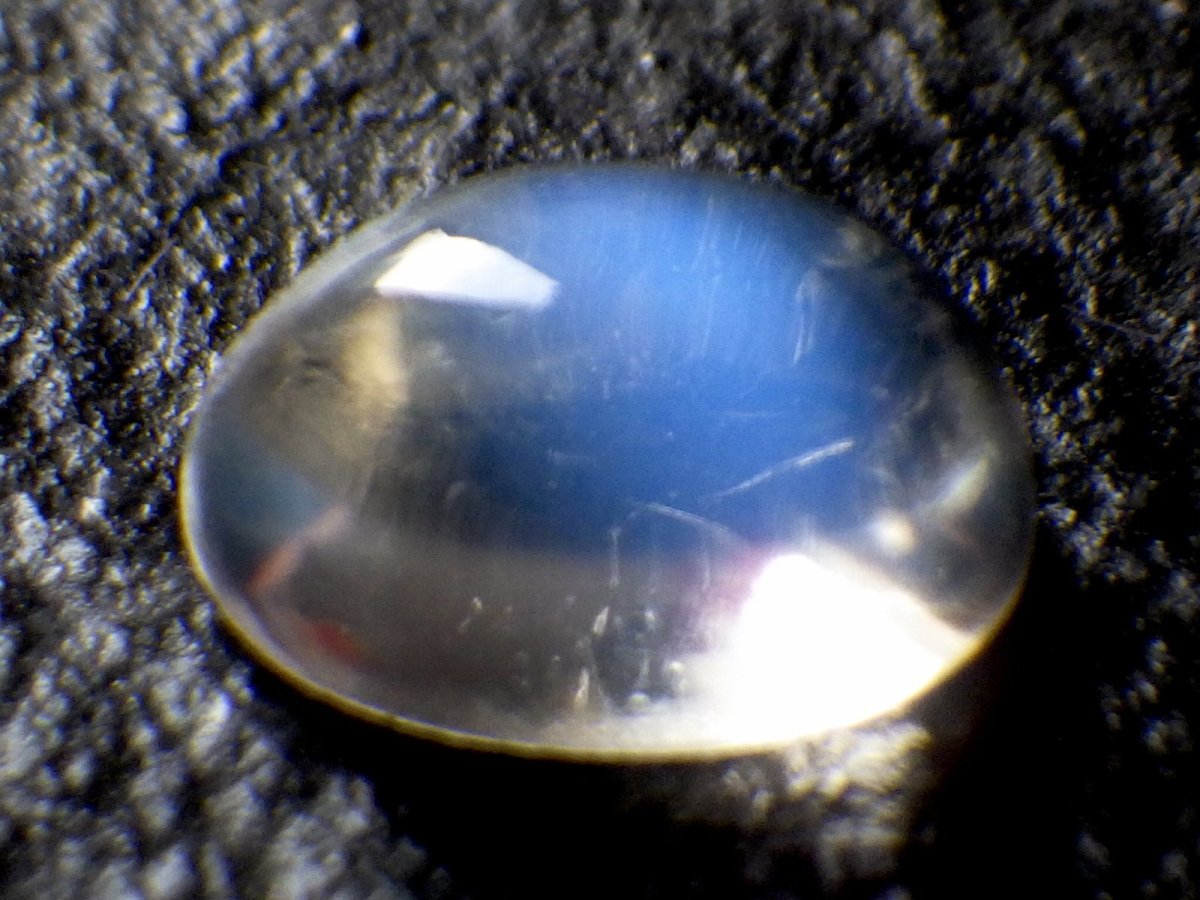 画像2: スリランカ産ブルームーンストーンカボD 0.9ct (2)