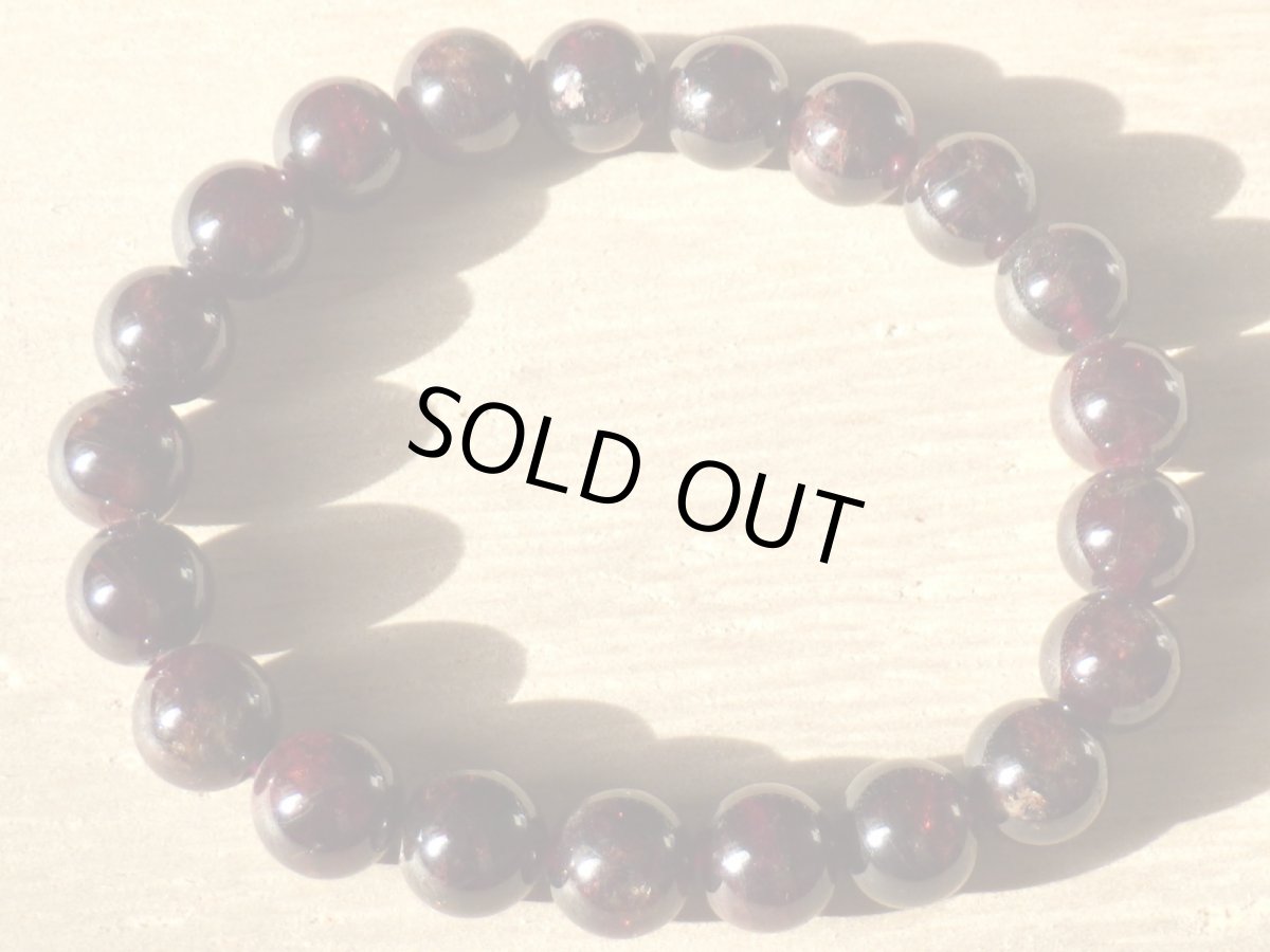 画像2: ガーネットブレスレット (2)