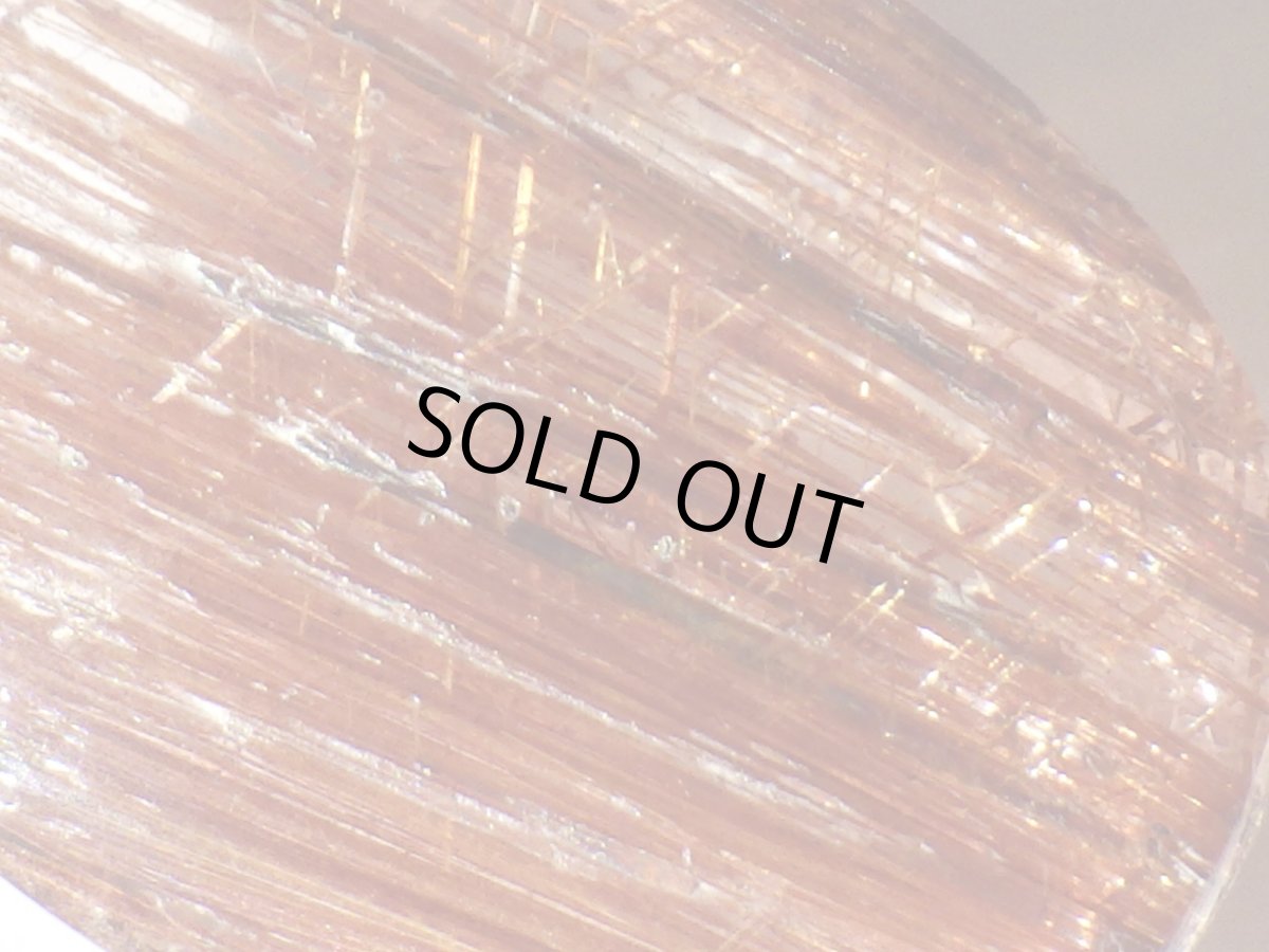 画像6: レッドルチルクォーツカボッション　97.5ct (6)