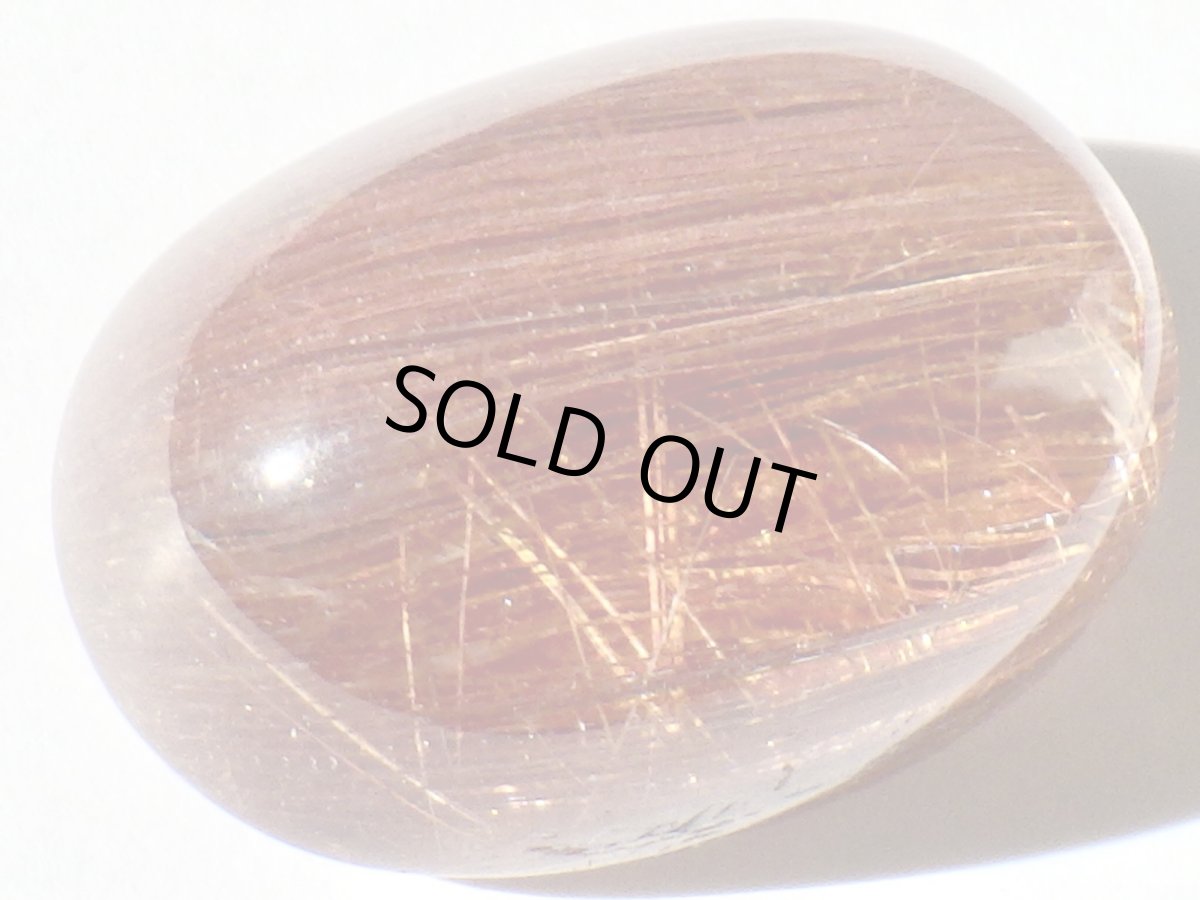 画像4: レッドルチルクォーツカボッション　97.5ct (4)