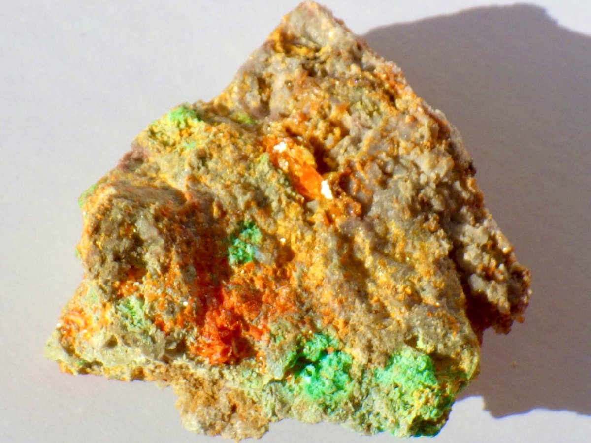 画像2: アリゾナ産ウルフェナイト／クリソコラＢ (2)