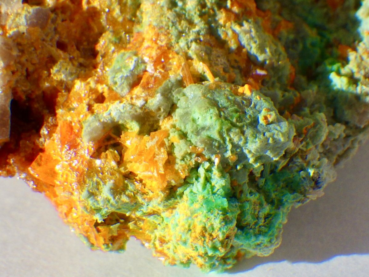 画像4: アリゾナ産ウルフェナイト／クリソコラＢ (4)