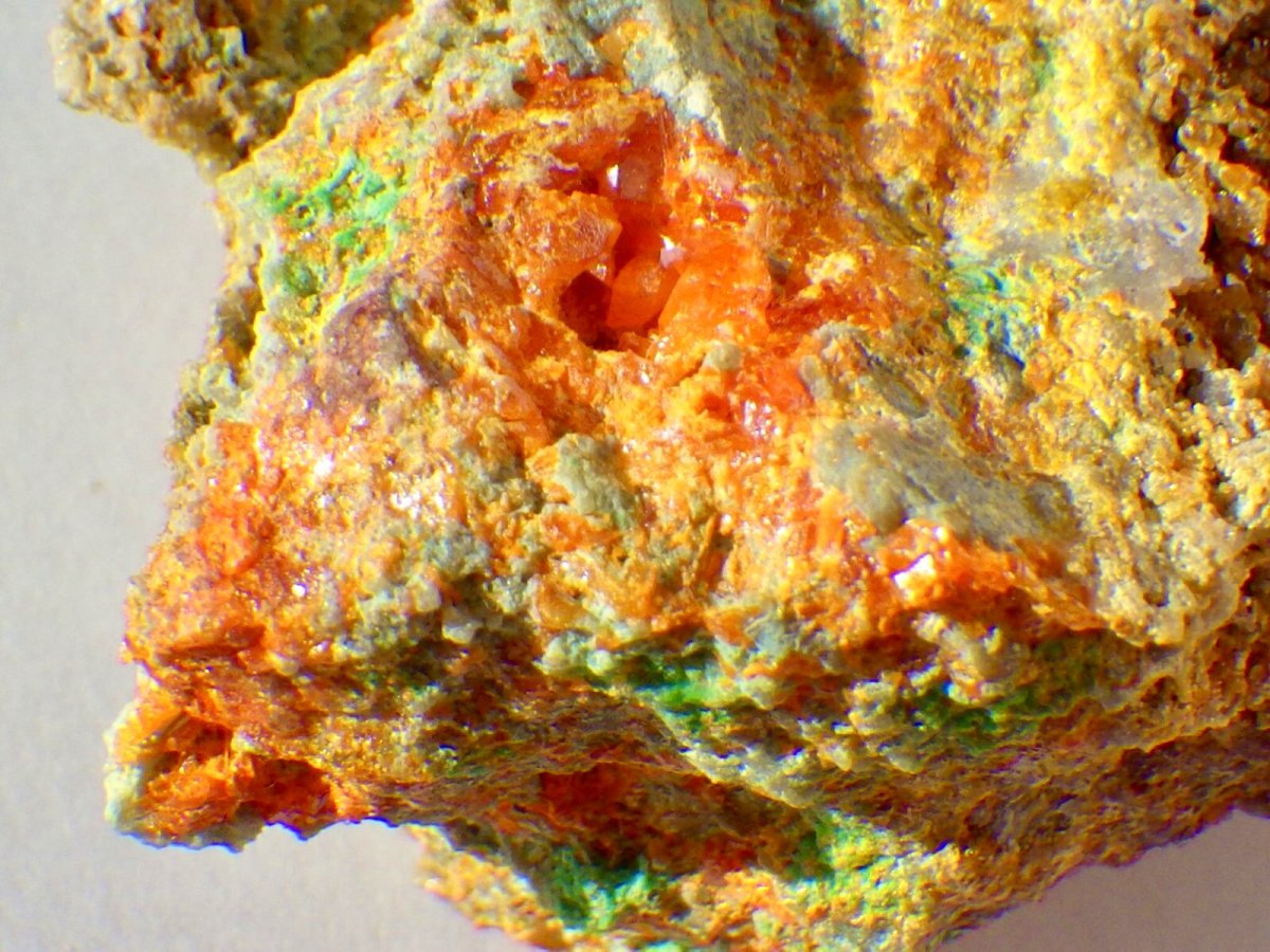 画像3: アリゾナ産ウルフェナイト／クリソコラＢ (3)