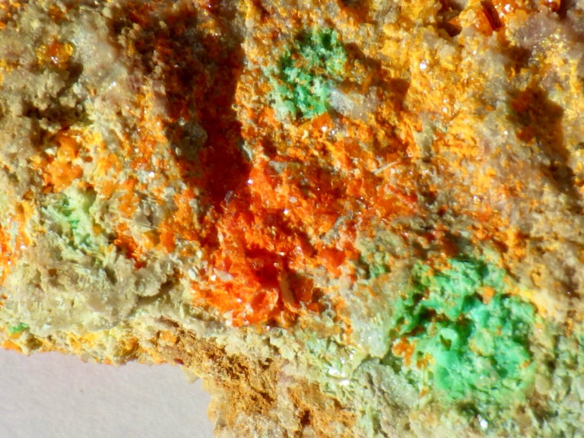 画像7: アリゾナ産ウルフェナイト／クリソコラＢ (7)