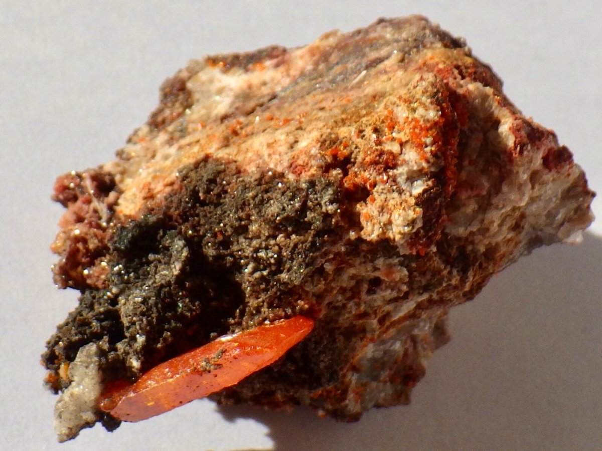 画像3: アリゾナ産母岩付ウルフェナイトＣ (3)