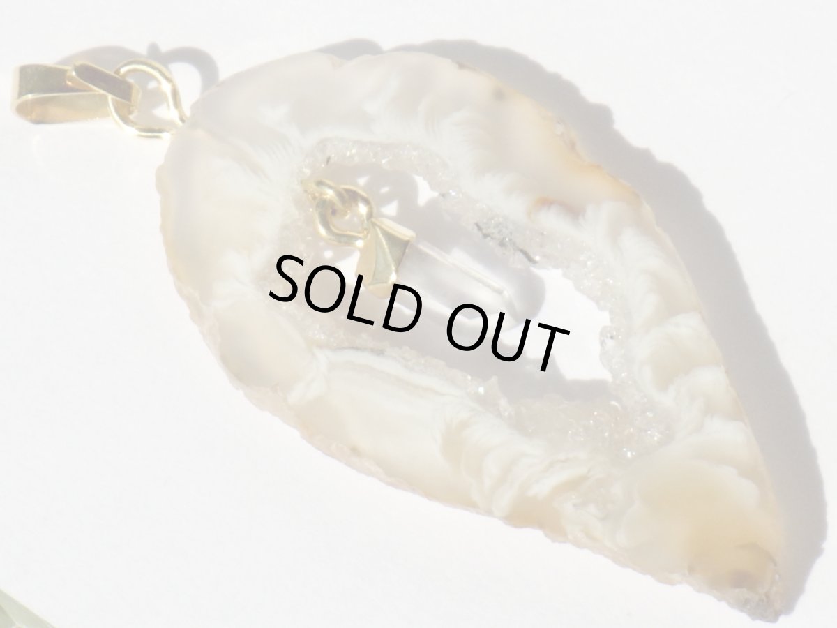 画像2: ジオードペンダントＡ (2)