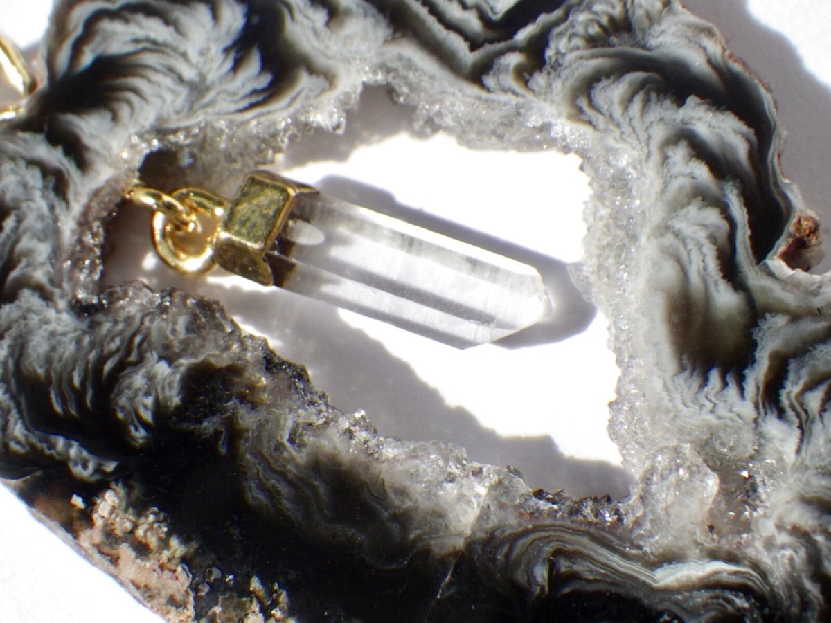 画像2: ジオードペンダントE (2)