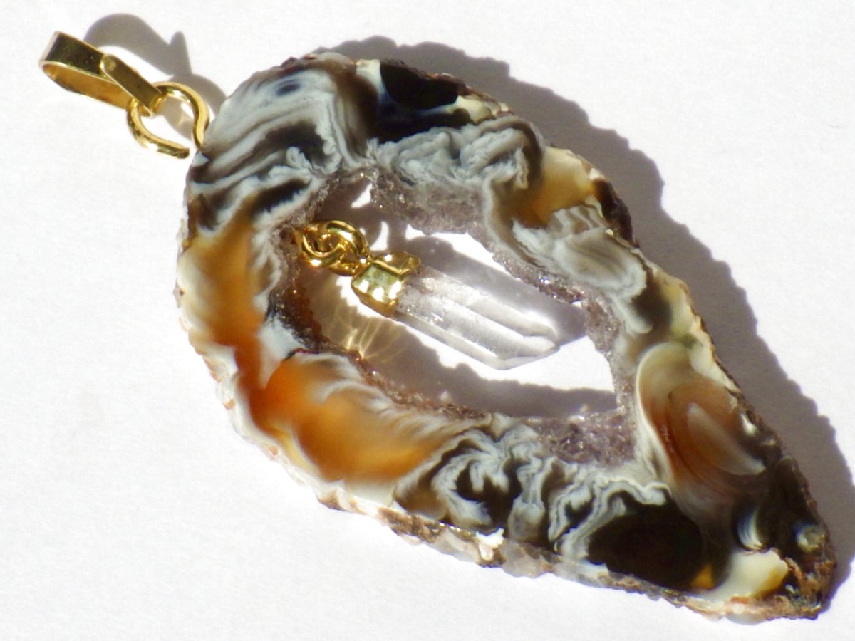 画像3: ジオードペンダントＢ (3)