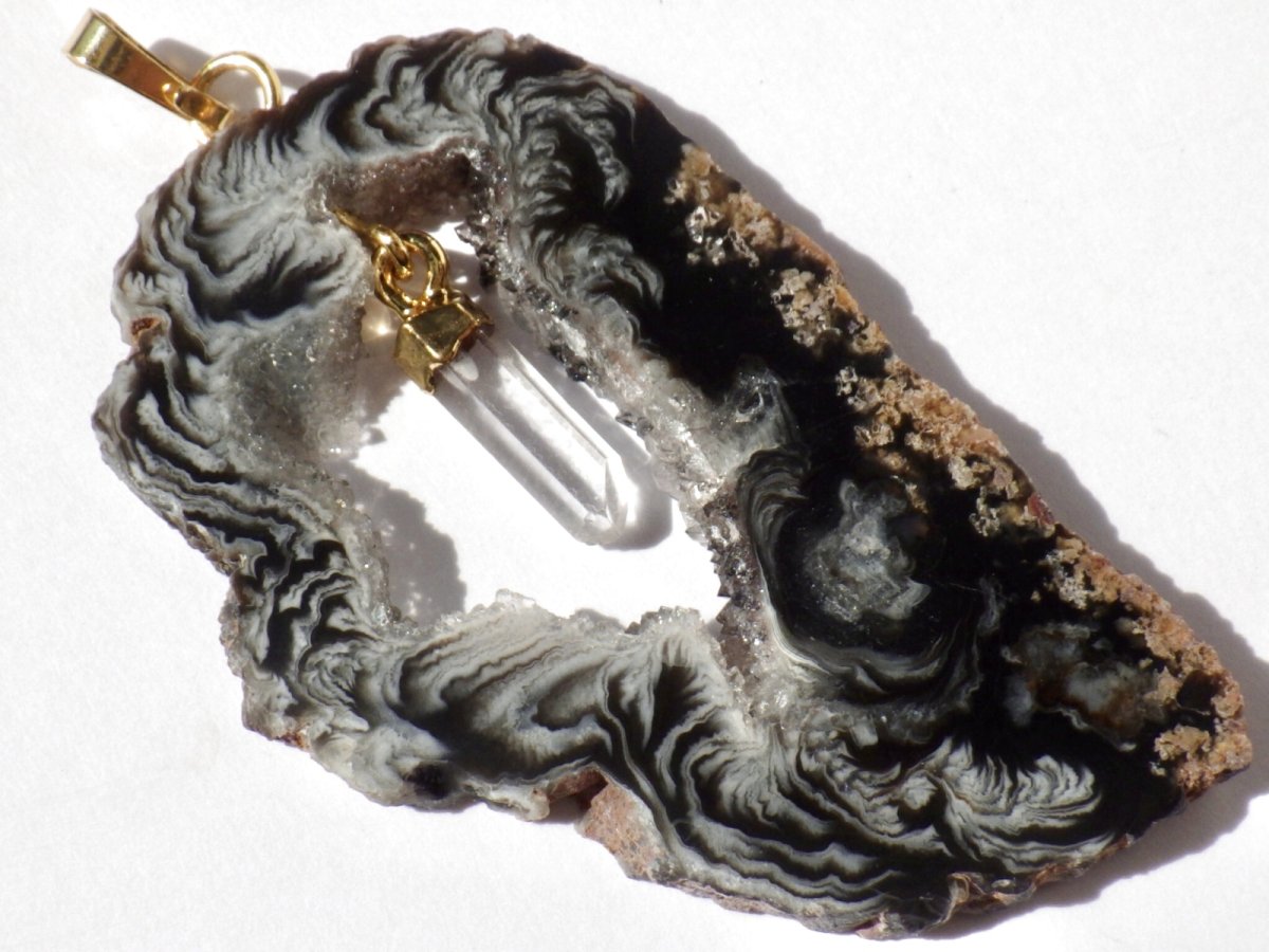 画像3: ジオードペンダントE (3)