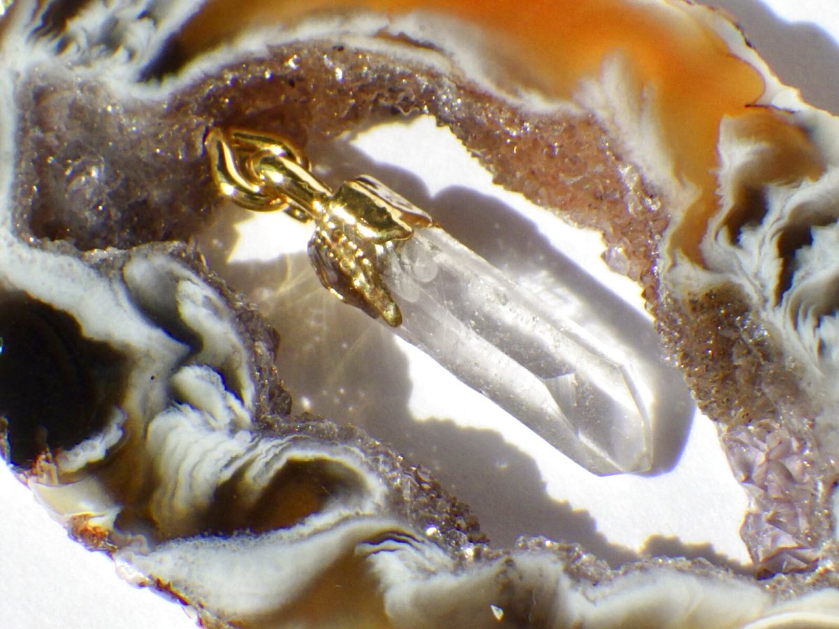 画像2: ジオードペンダントＢ (2)