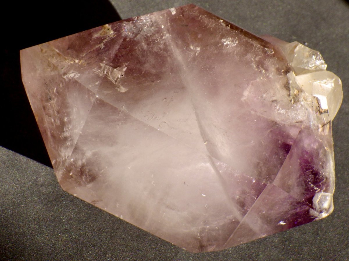 画像9: マダガスカル産水入り両頭アメシストポリッシュ (9)