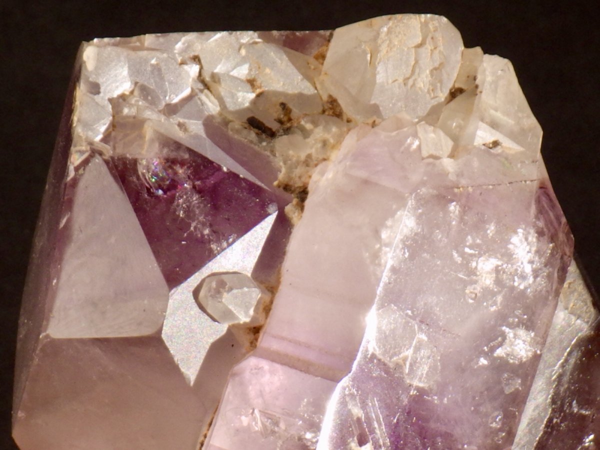 画像2: マダガスカル産水入り両頭アメシストポリッシュ (2)