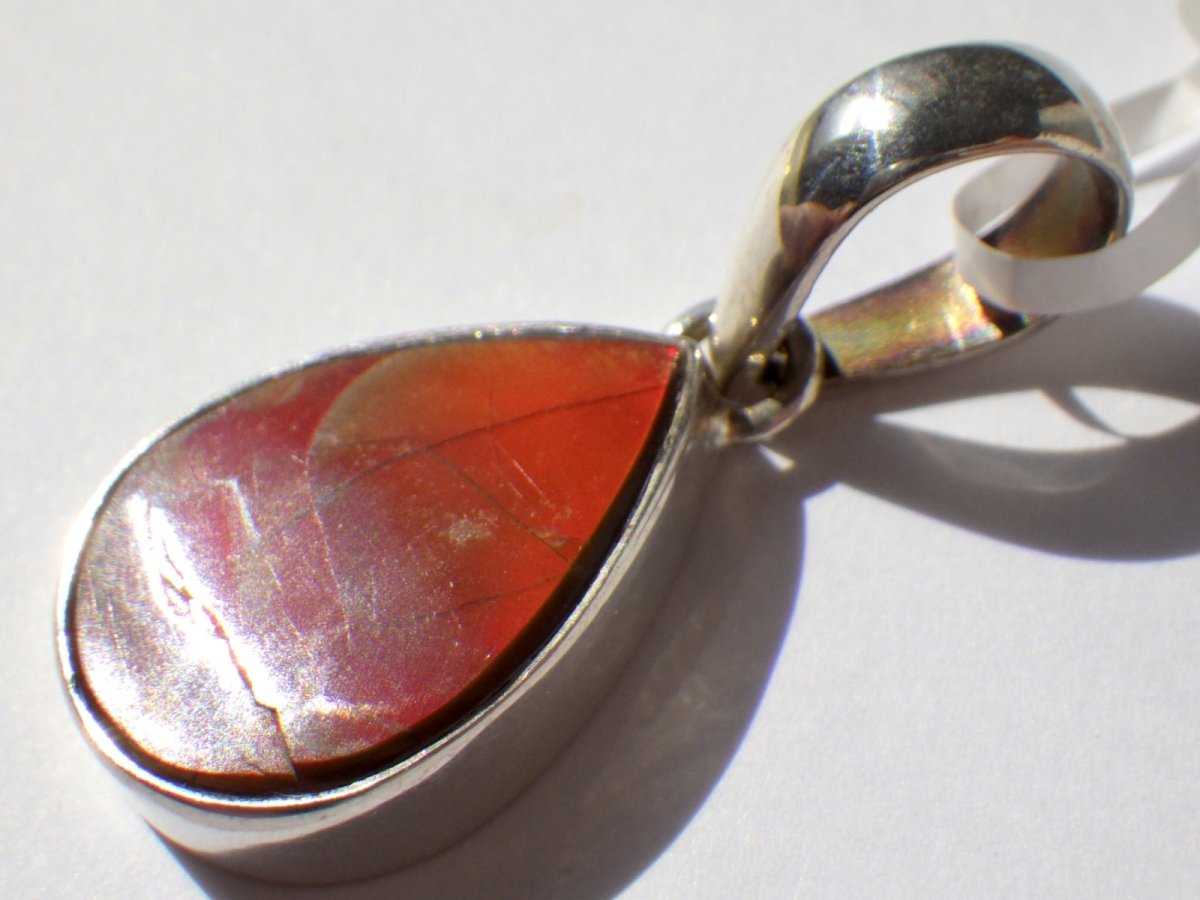 画像2: 925SVアンモライトペンダントＡ (2)