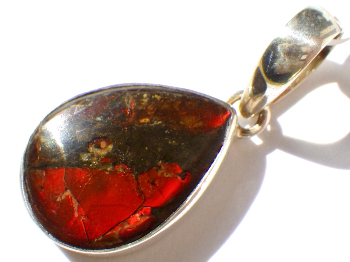 画像3: 925SVアンモライトペンダントＢ (3)