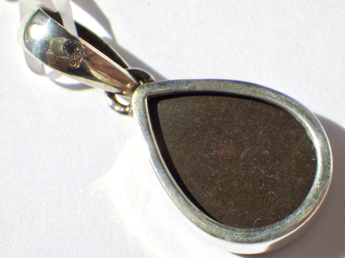 画像4: 925SVアンモライトペンダントＡ (4)