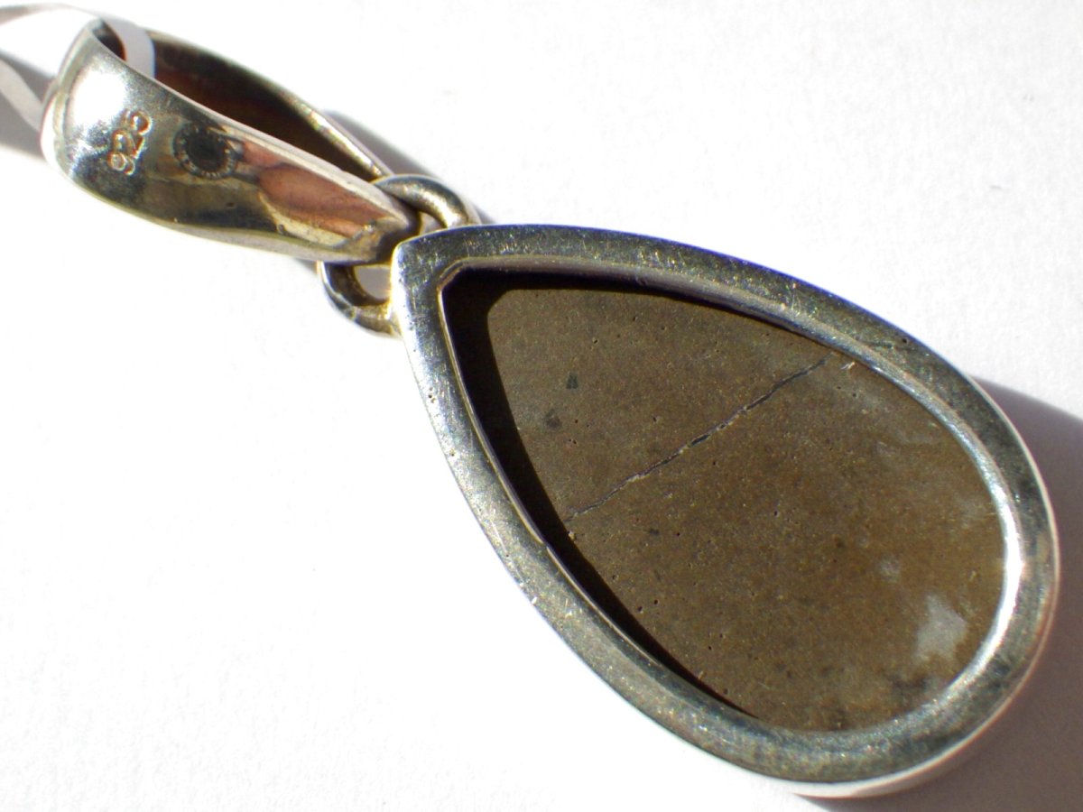 画像4: 925SVアンモライトペンダントＣ (4)