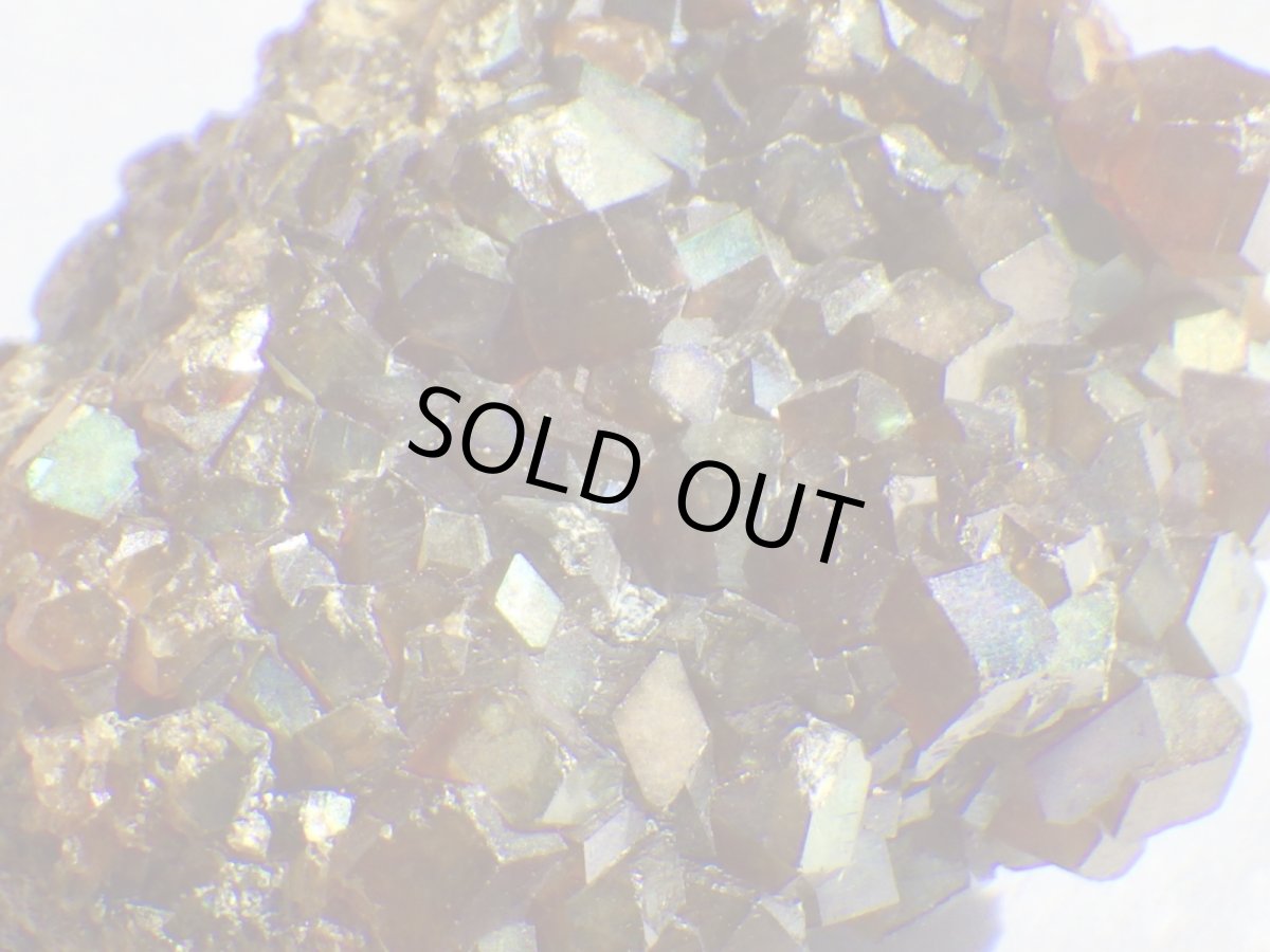 画像7: 天川産レインボーガーネットクラスターＡ (7)