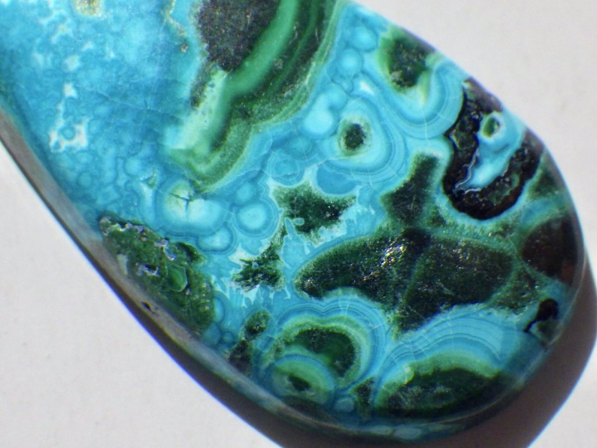 画像2: クリソマラカイトカボＢ　12.4ct (2)