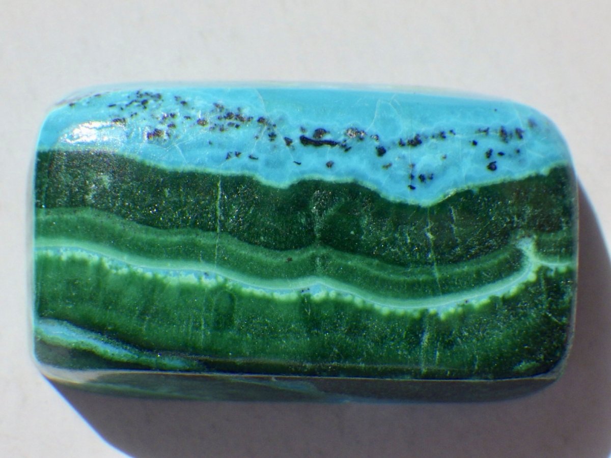画像1: クリソマラカイトカボＡ　18.1ct (1)