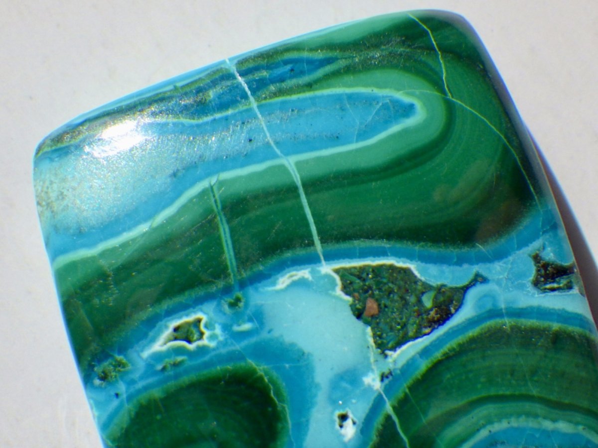 画像2: クリソマラカイトカボＥ　35.8ct (2)