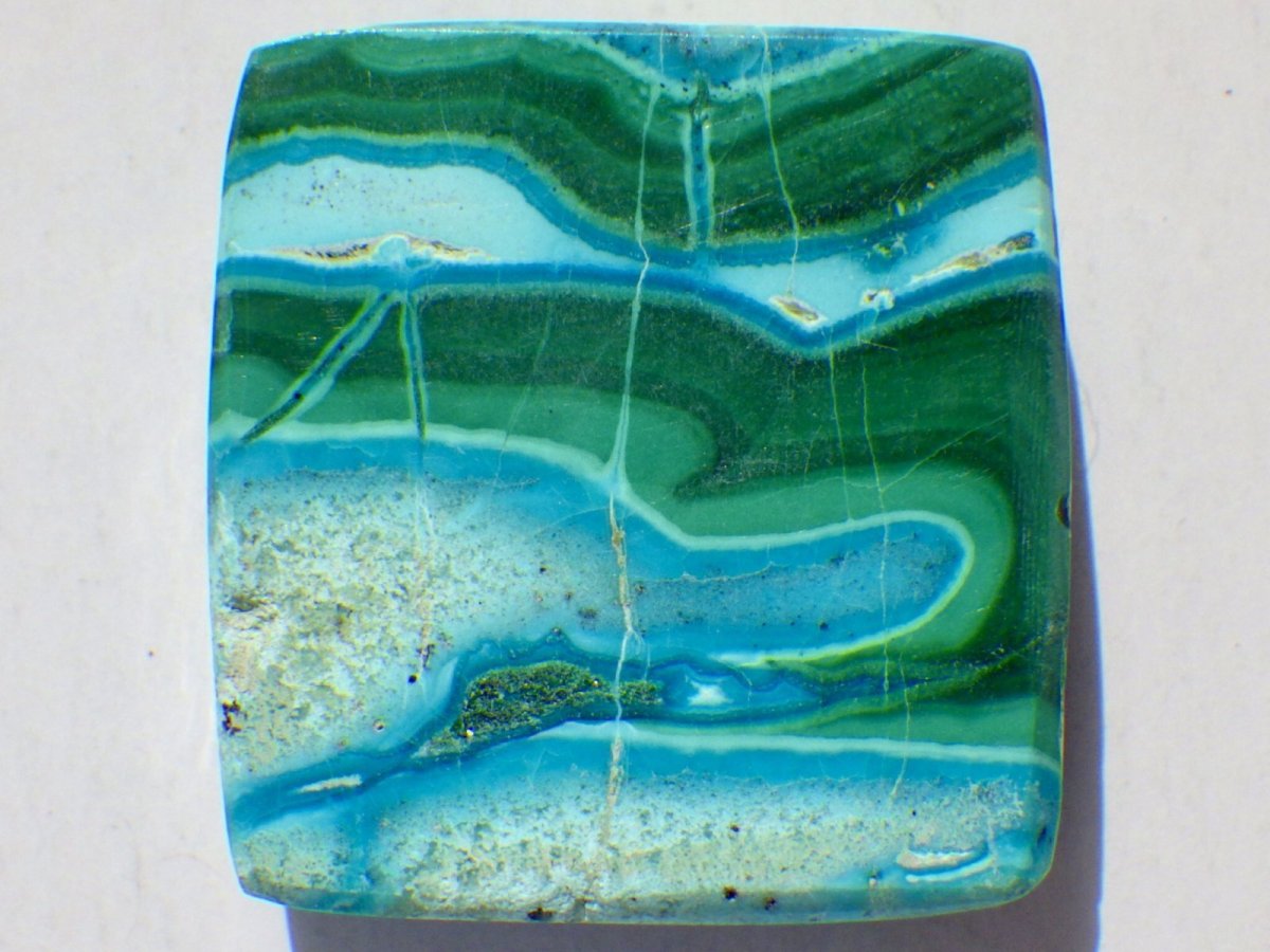 画像3: クリソマラカイトカボＥ　35.8ct (3)