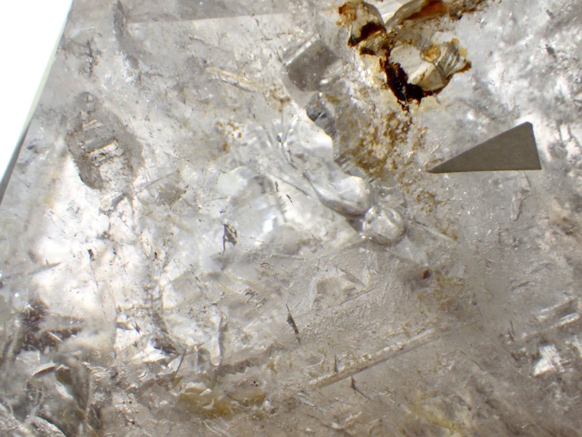 画像5: マダガスカル産水入り水晶ポイント大 (5)