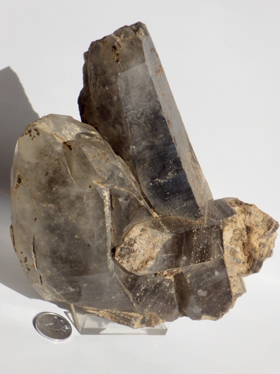 画像3: 鳥取県産煙水晶大 (3)