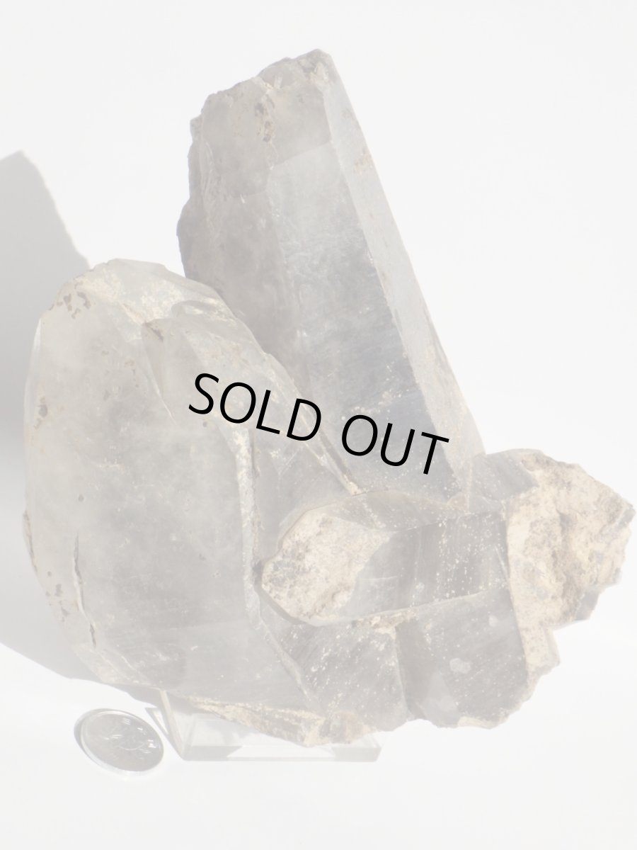 画像3: 鳥取県産煙水晶大 (3)