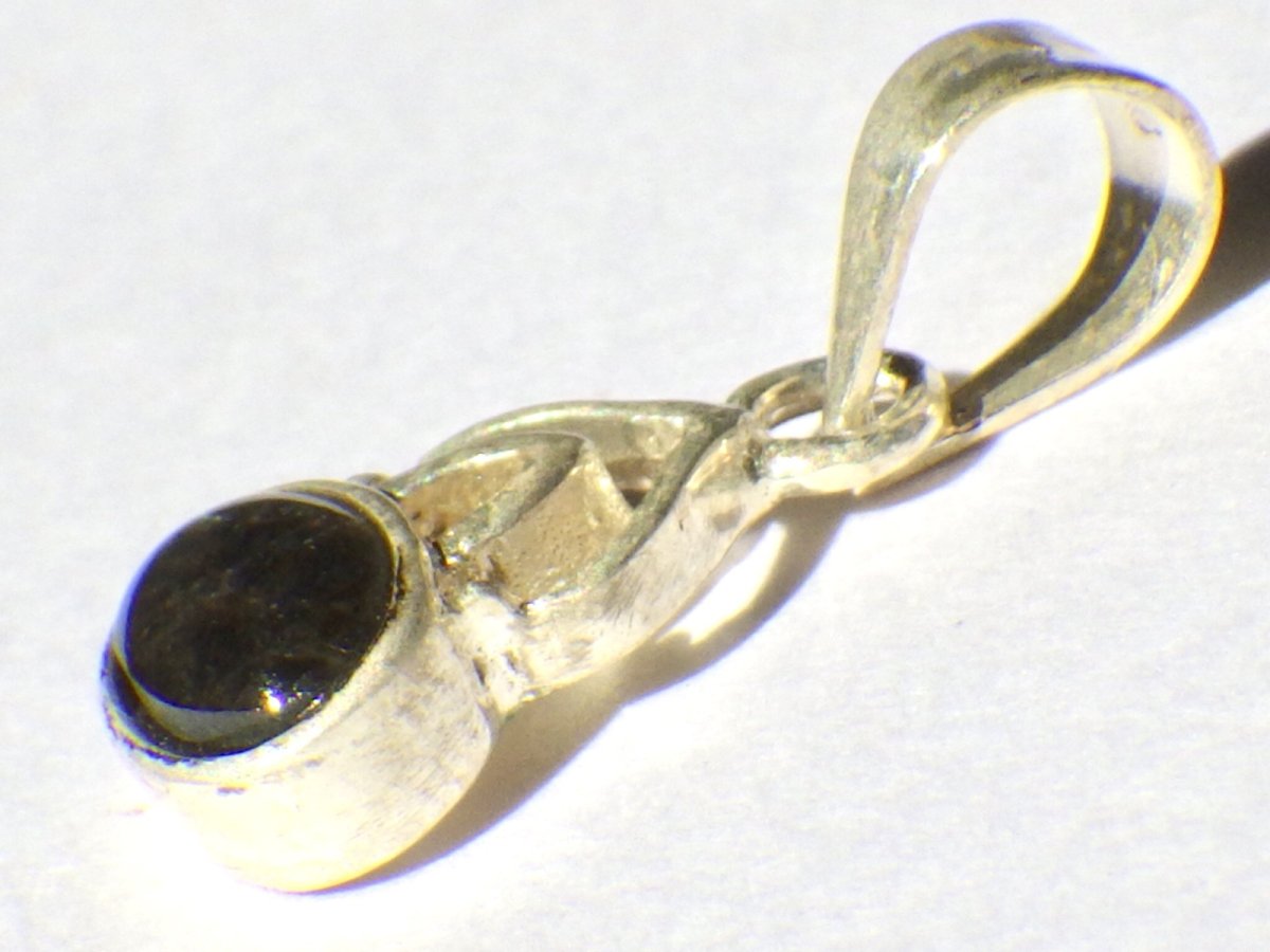 画像3: 925SVアンモライトミニペンダントＡ (3)