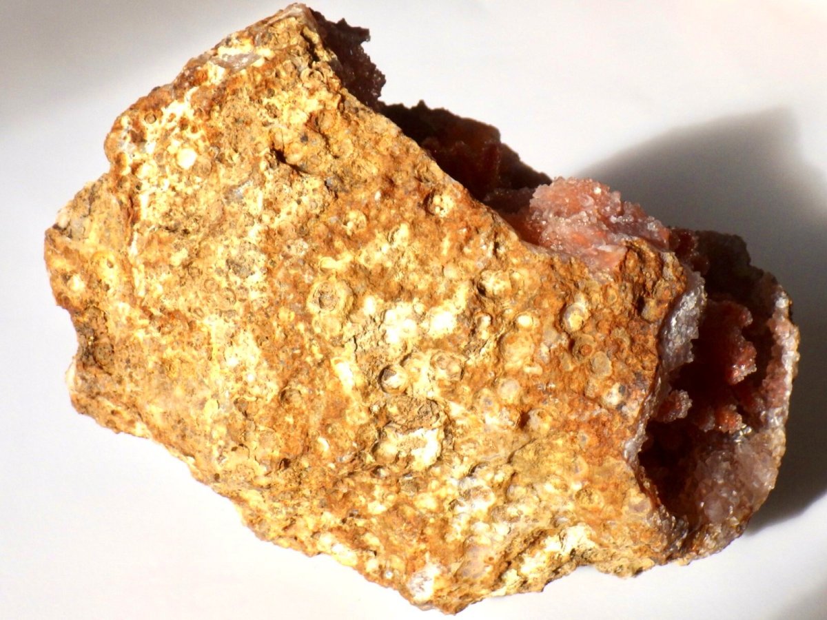 画像7: モロッコ産オレンジクォーツジオードＡ (7)