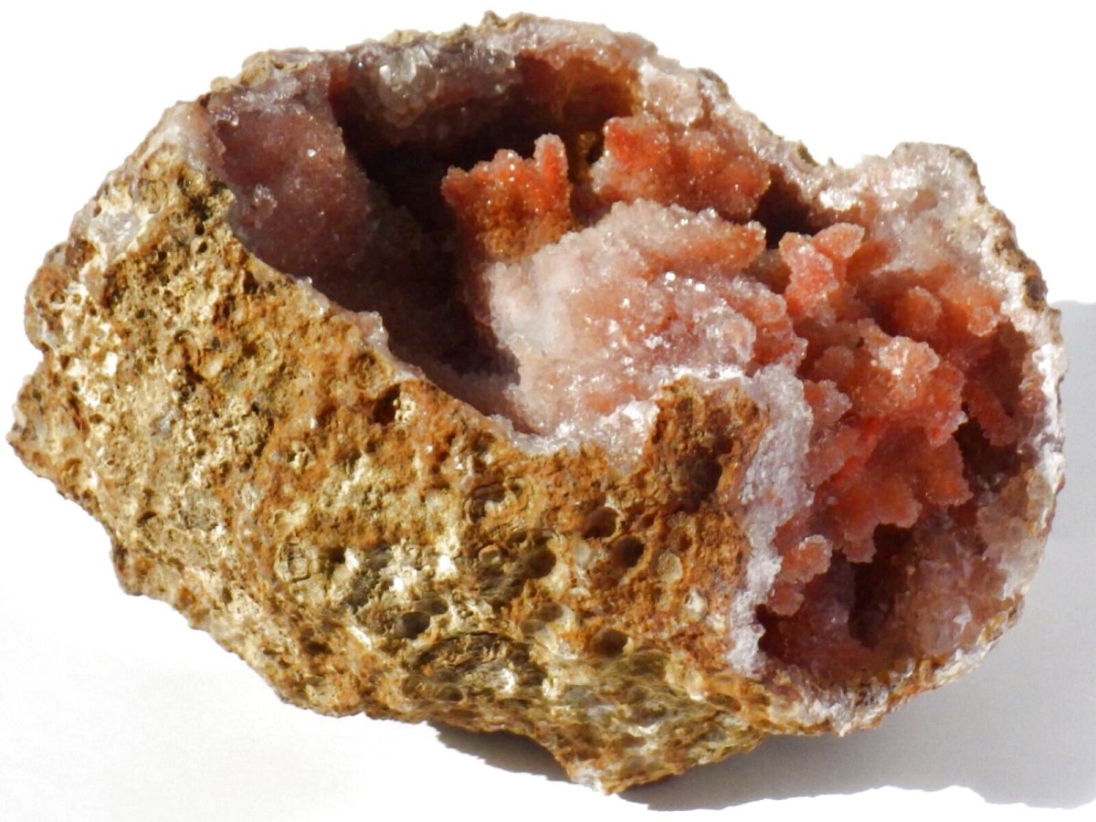 画像4: モロッコ産オレンジクォーツジオードＡ (4)